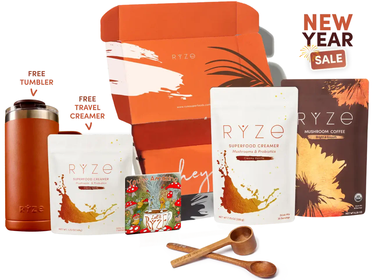 RYZE n Shine Bundle (Coffee + Creamer) Fresh M229